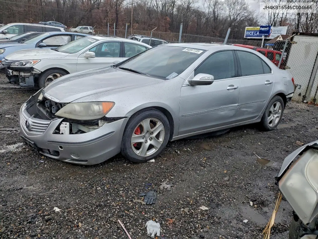 JH4KB16546C004666 2006 Acura Rl