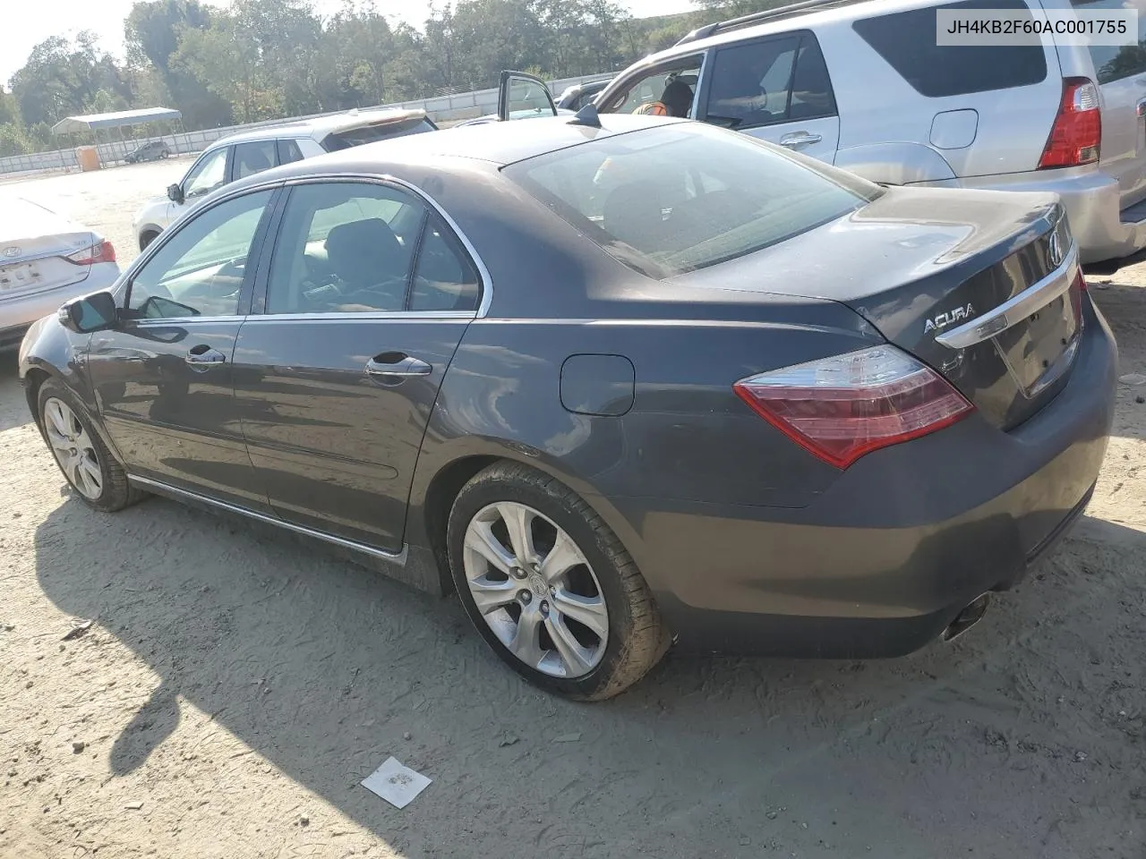 JH4KB2F60AC001755 2010 Acura Rl