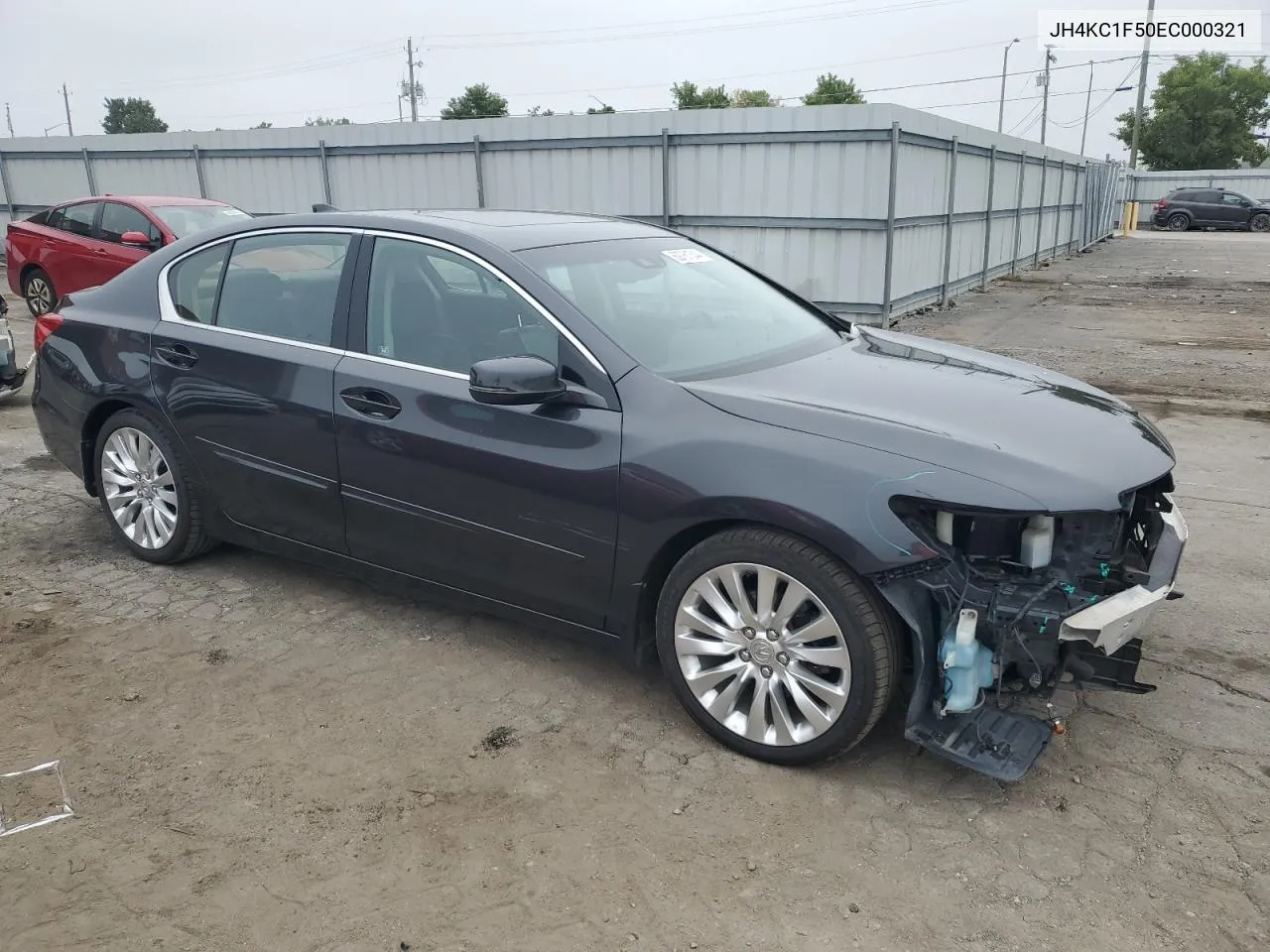 JH4KC1F50EC000321 2014 Acura Rlx Tech