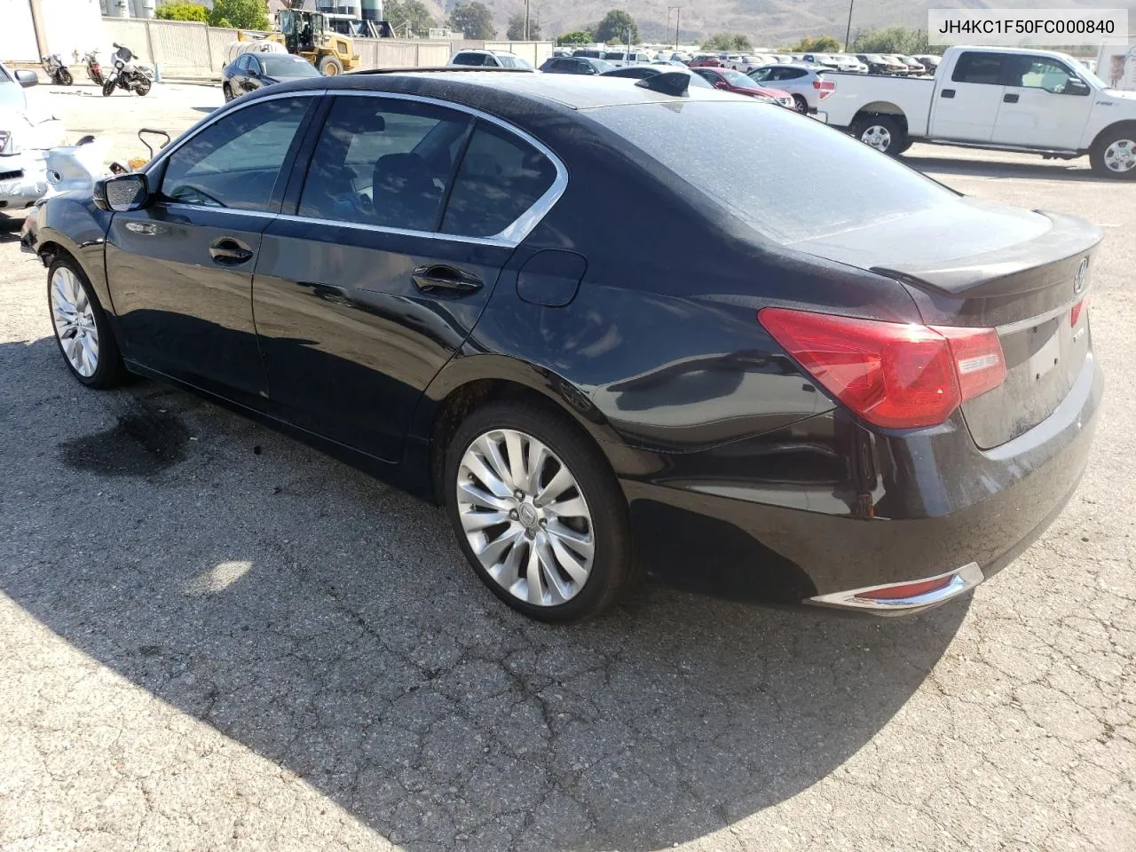 JH4KC1F50FC000840 2015 Acura Rlx Tech