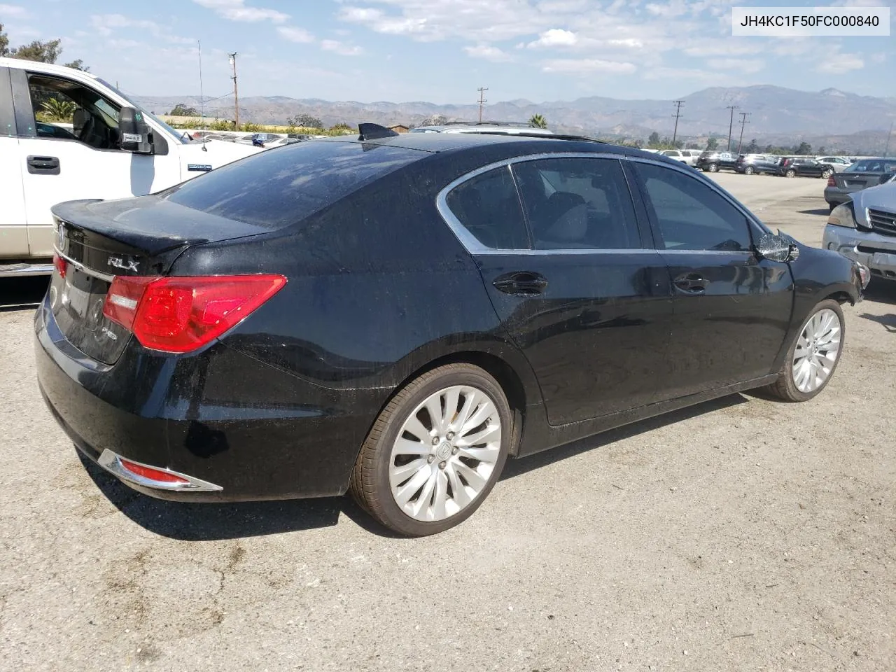 JH4KC1F50FC000840 2015 Acura Rlx Tech