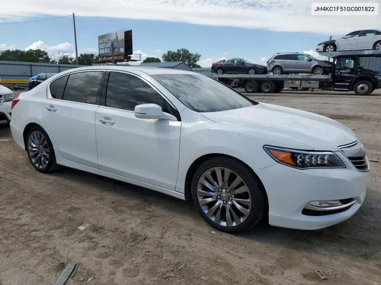 JH4KC1F51GC001822 2016 Acura Rlx Tech