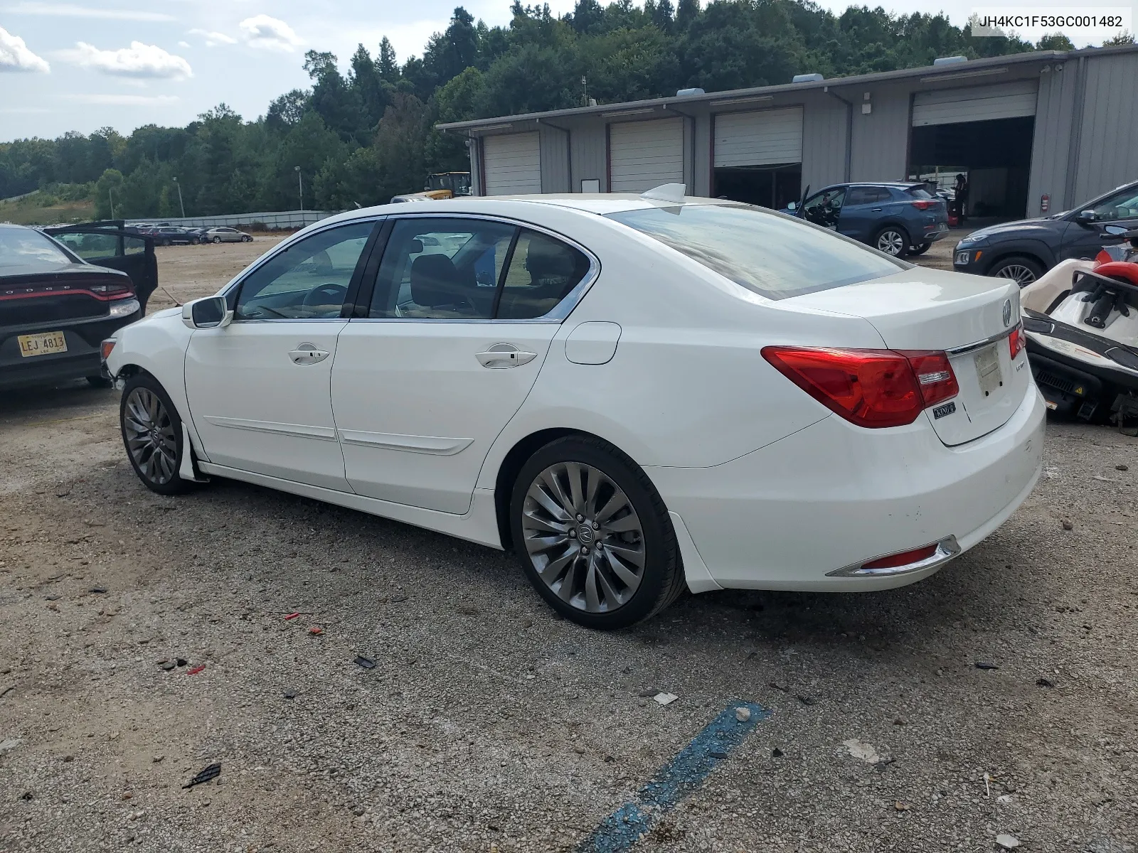 JH4KC1F53GC001482 2016 Acura Rlx Tech