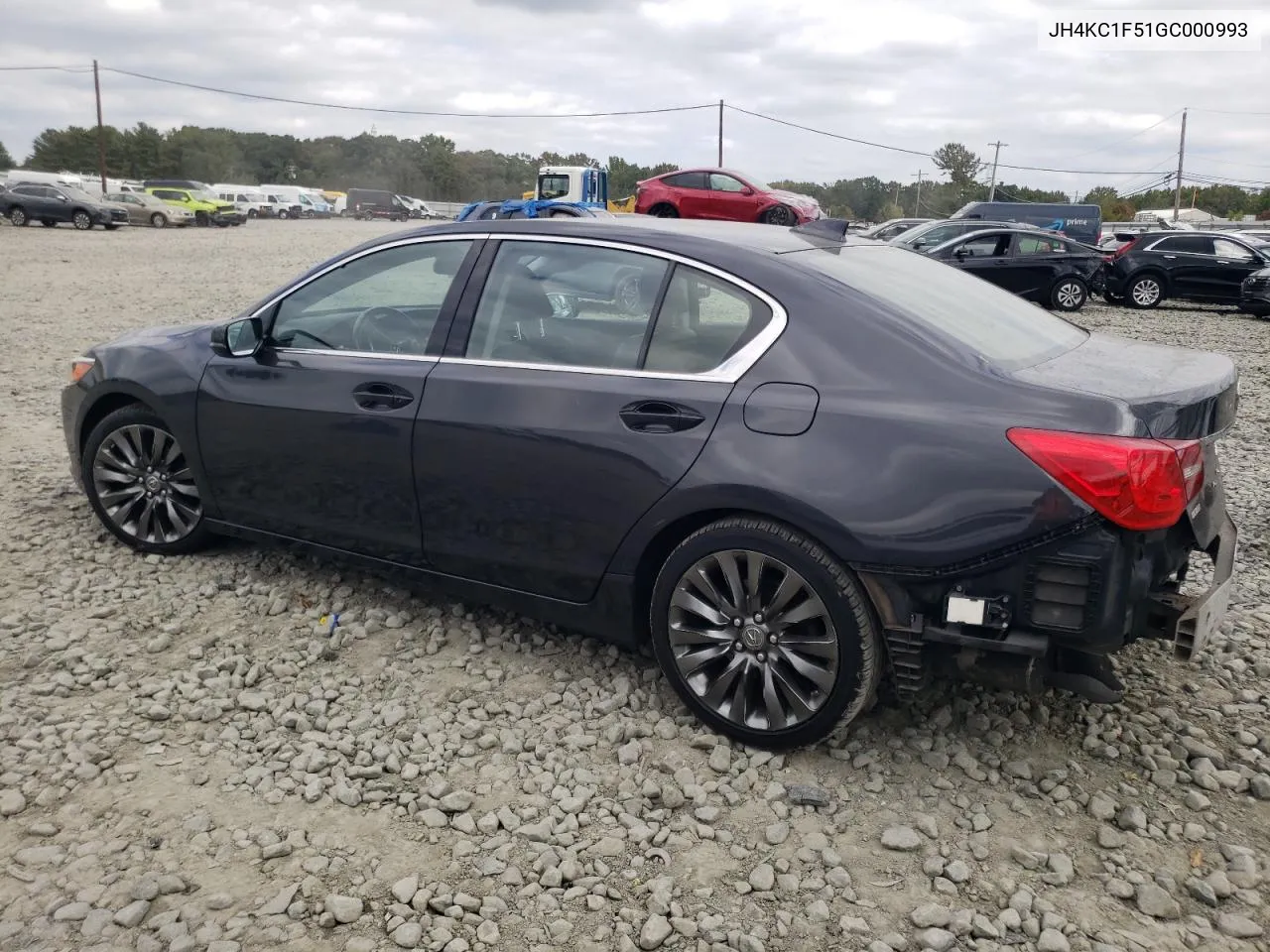 JH4KC1F51GC000993 2016 Acura Rlx Tech