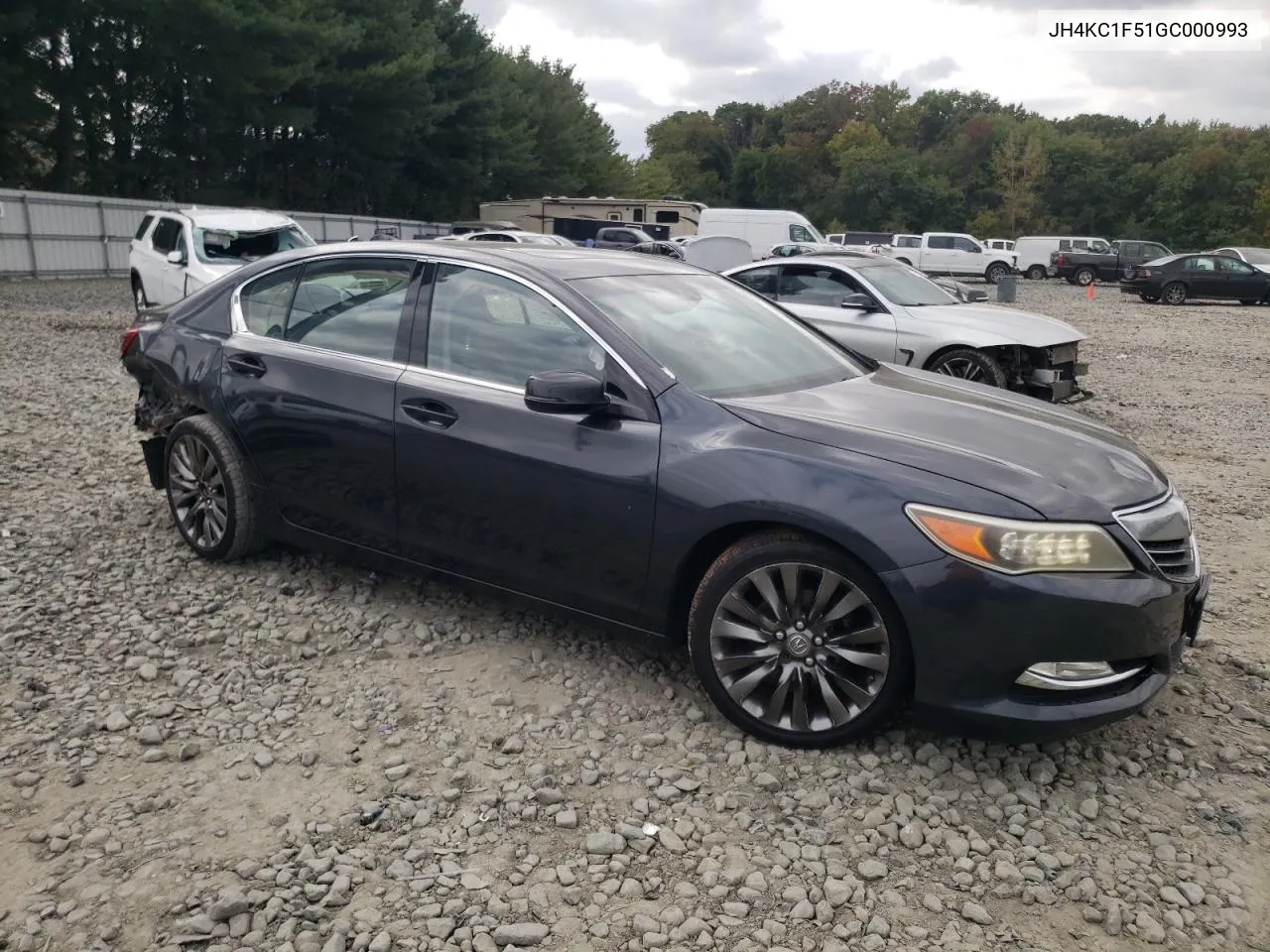 JH4KC1F51GC000993 2016 Acura Rlx Tech