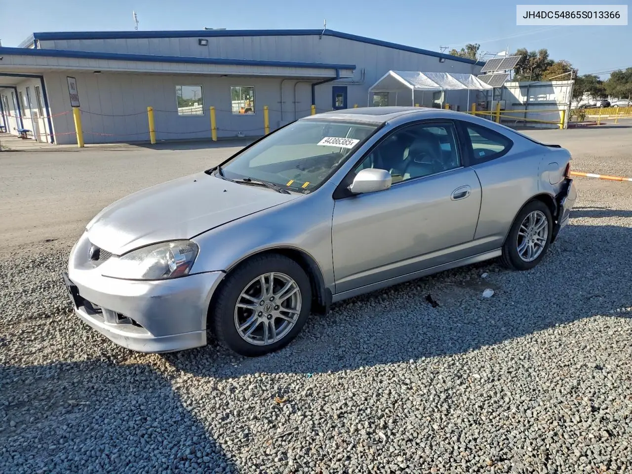 JH4DC54865S013366 2005 Acura Rsx