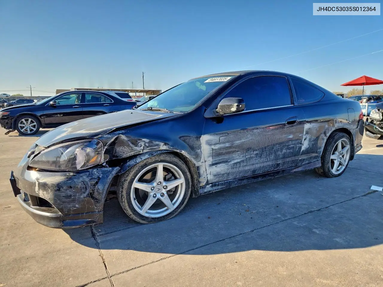 JH4DC53035S012364 2005 Acura Rsx Type-S