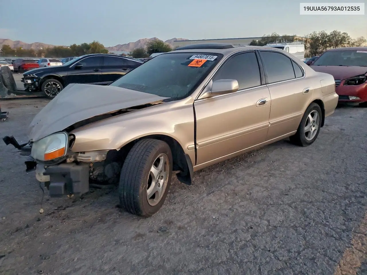 19UUA56793A012535 2003 Acura 3.2Tl