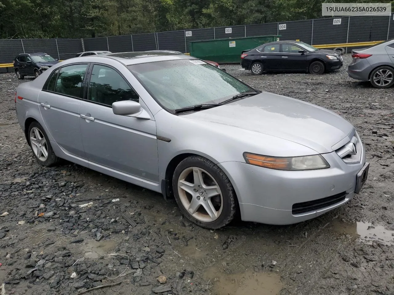 19UUA66235A026539 2005 Acura Tl