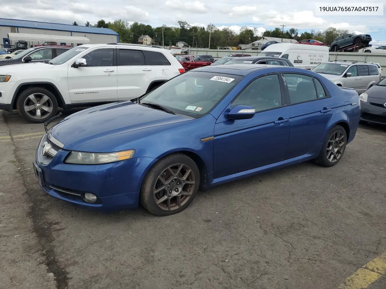 19UUA76567A047517 2007 Acura Tl Type S