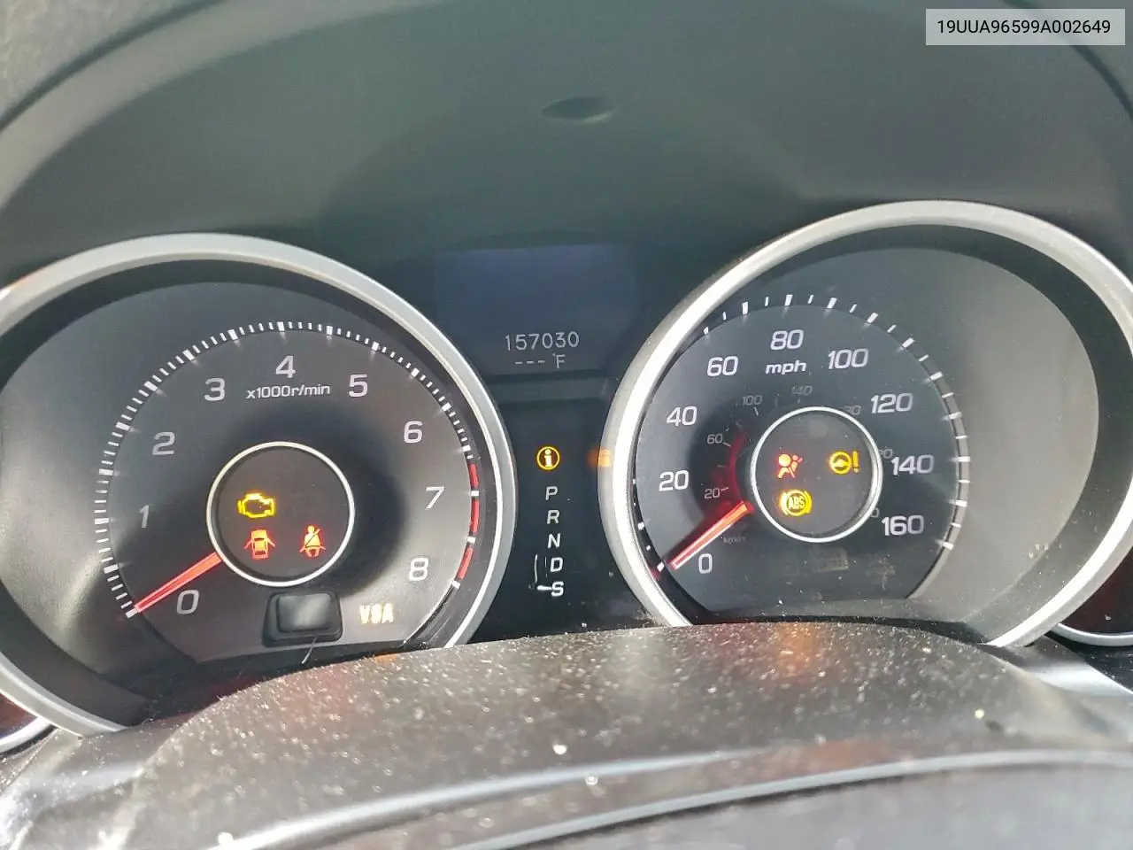 19UUA96599A002649 2009 Acura Tl