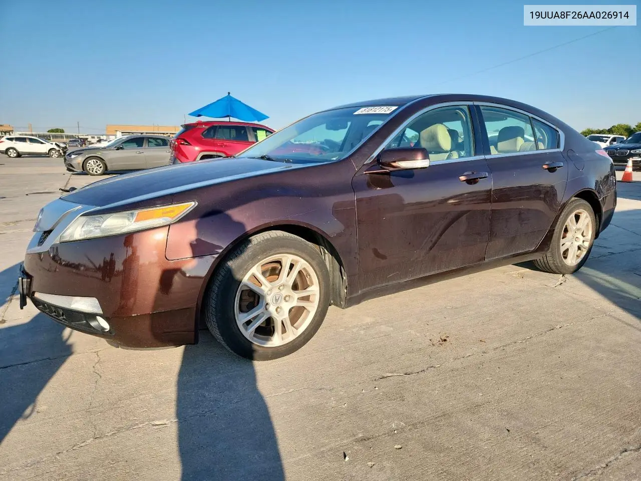 19UUA8F26AA026914 2010 Acura Tl