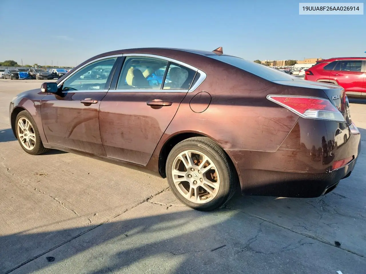 19UUA8F26AA026914 2010 Acura Tl