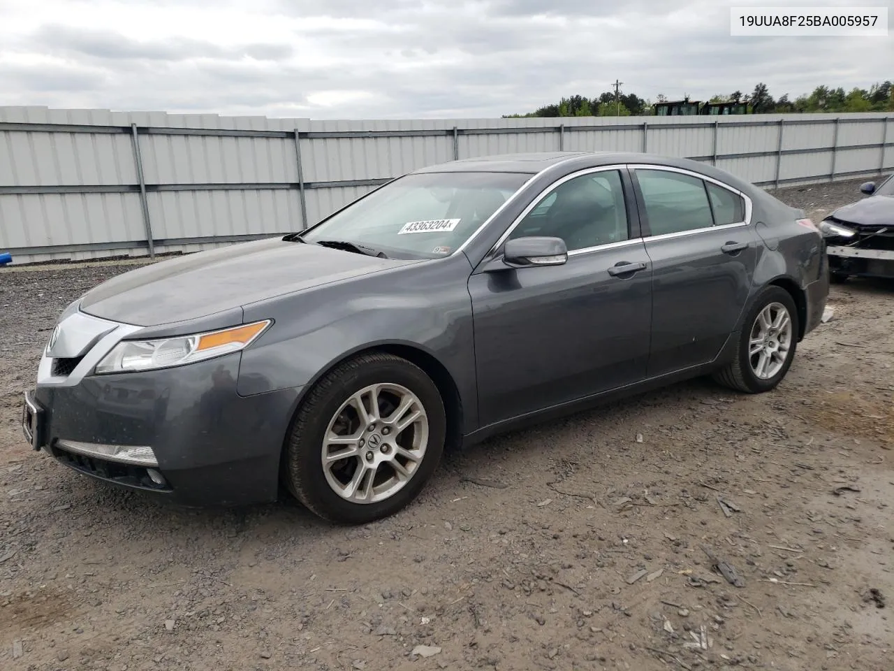 19UUA8F25BA005957 2011 Acura Tl