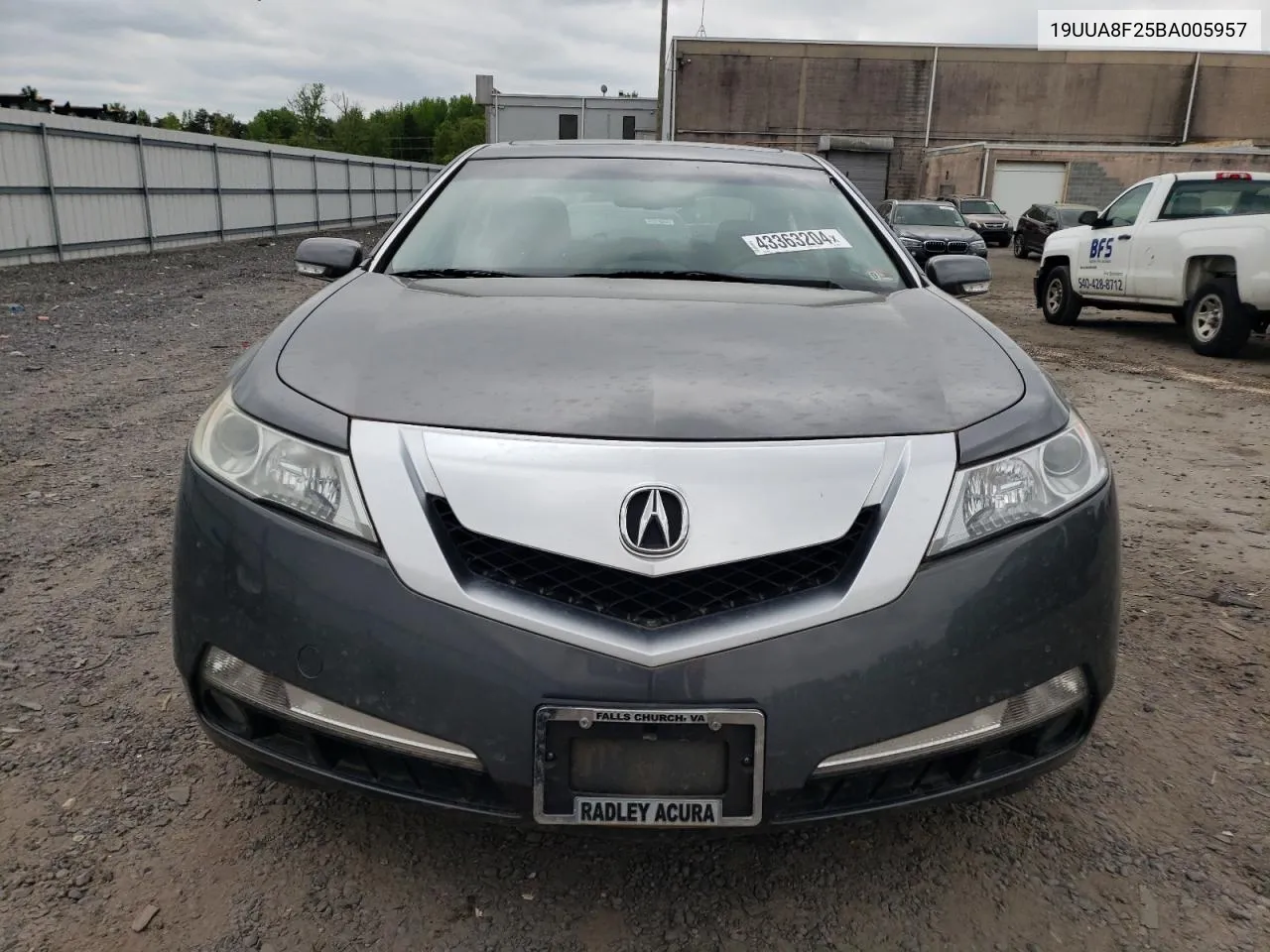 19UUA8F25BA005957 2011 Acura Tl