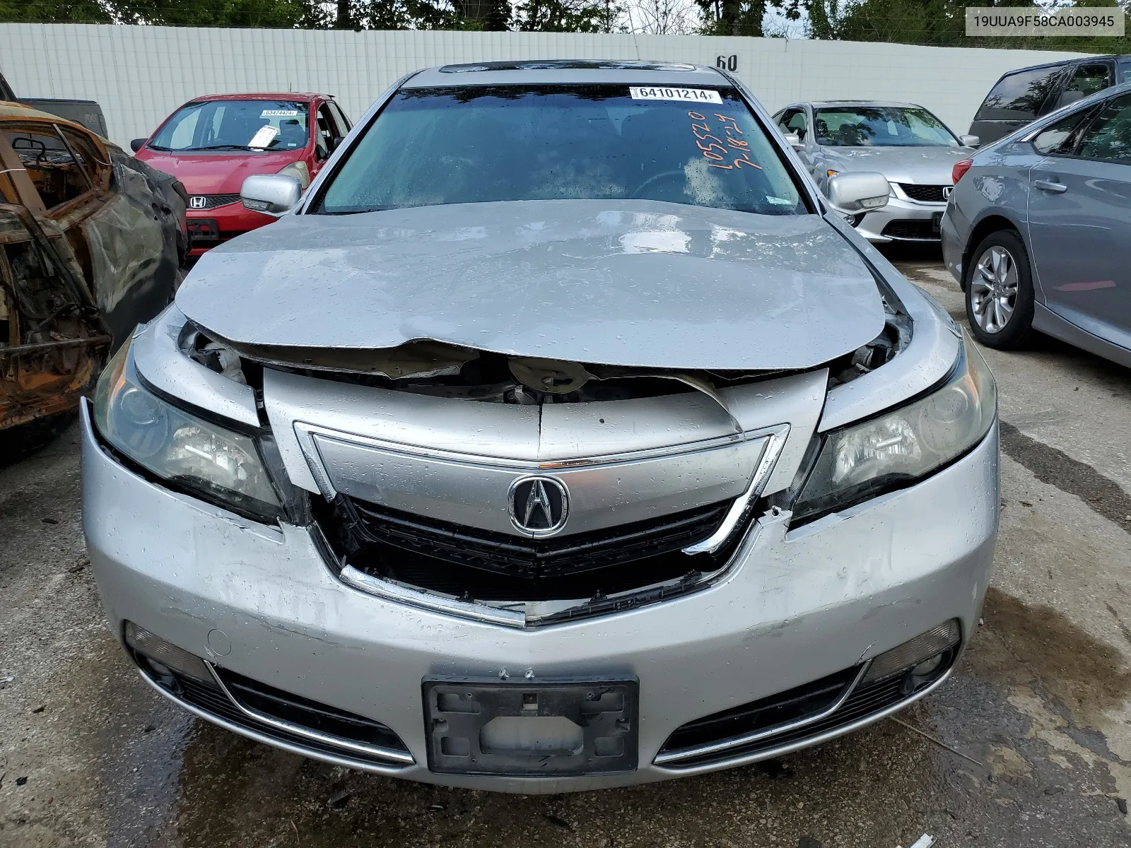 19UUA9F58CA003945 2012 Acura Tl