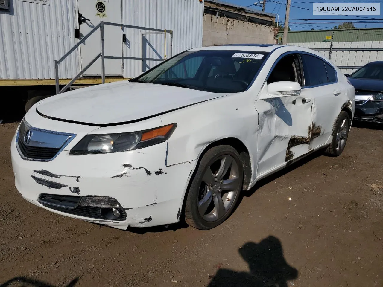 19UUA9F22CA004546 2012 Acura Tl