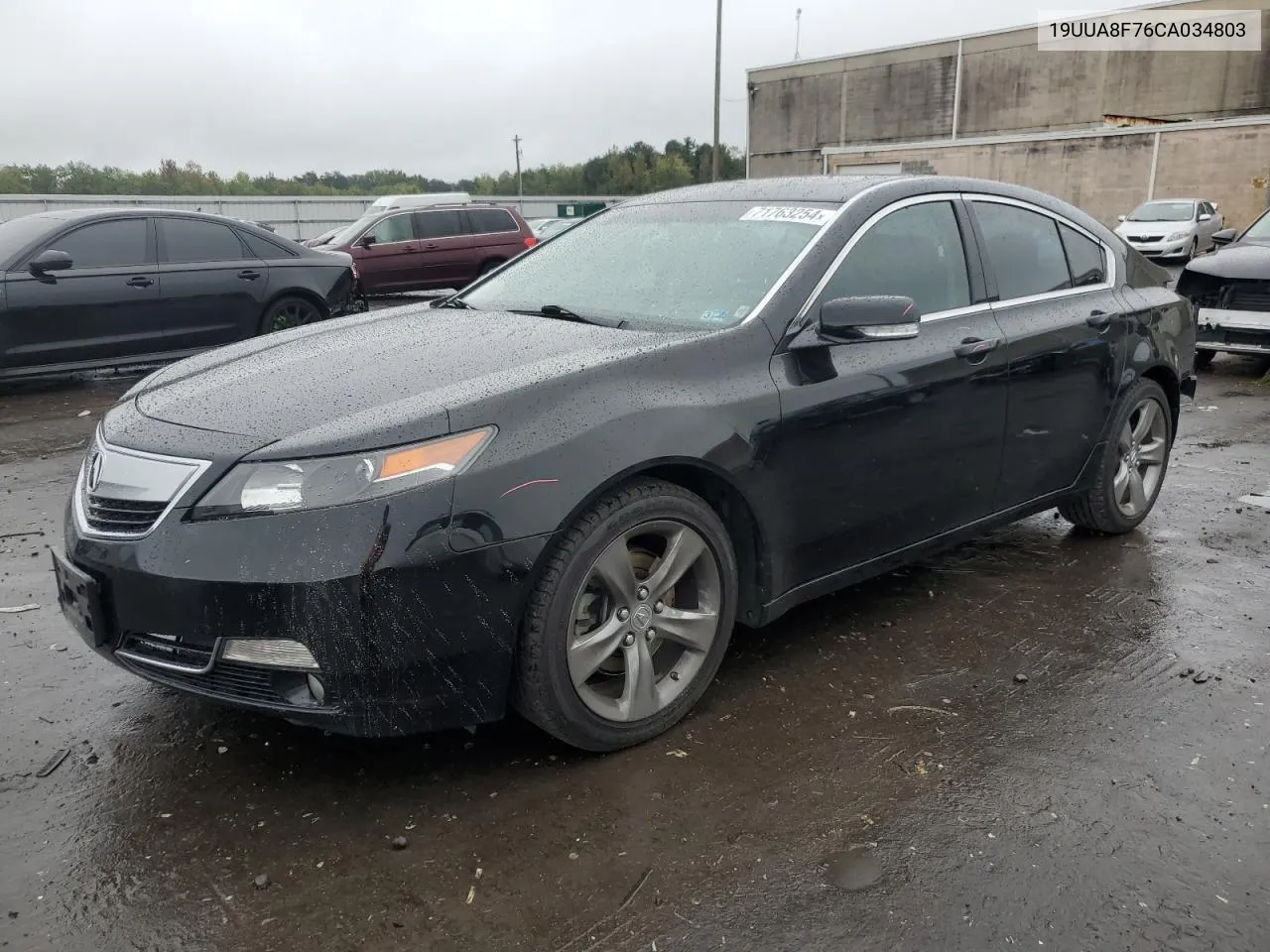 19UUA8F76CA034803 2012 Acura Tl