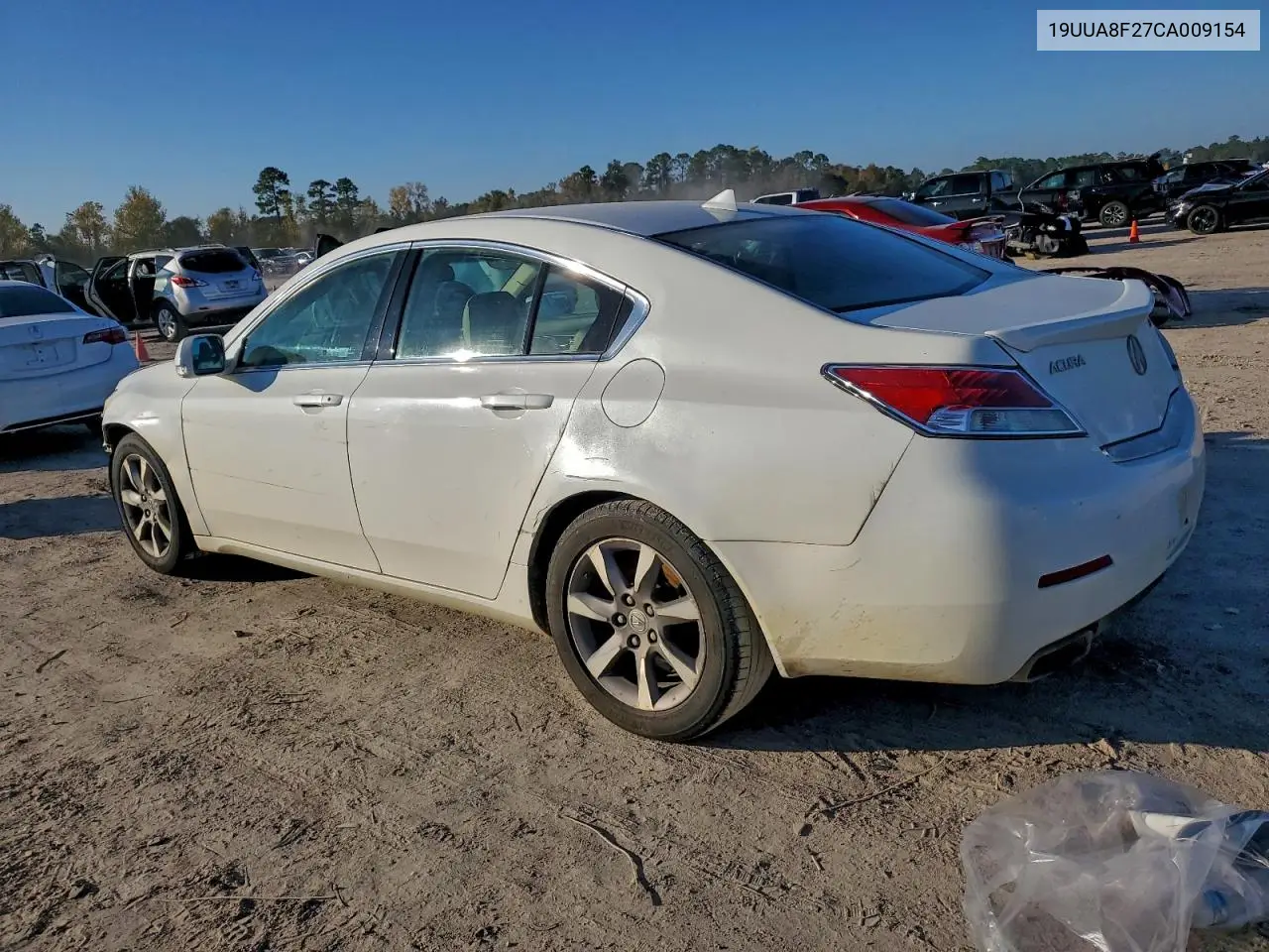 19UUA8F27CA009154 2012 Acura Tl