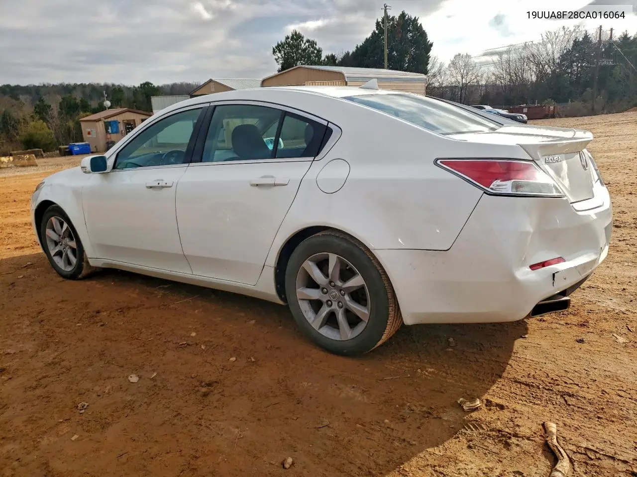 19UUA8F28CA016064 2012 Acura Tl