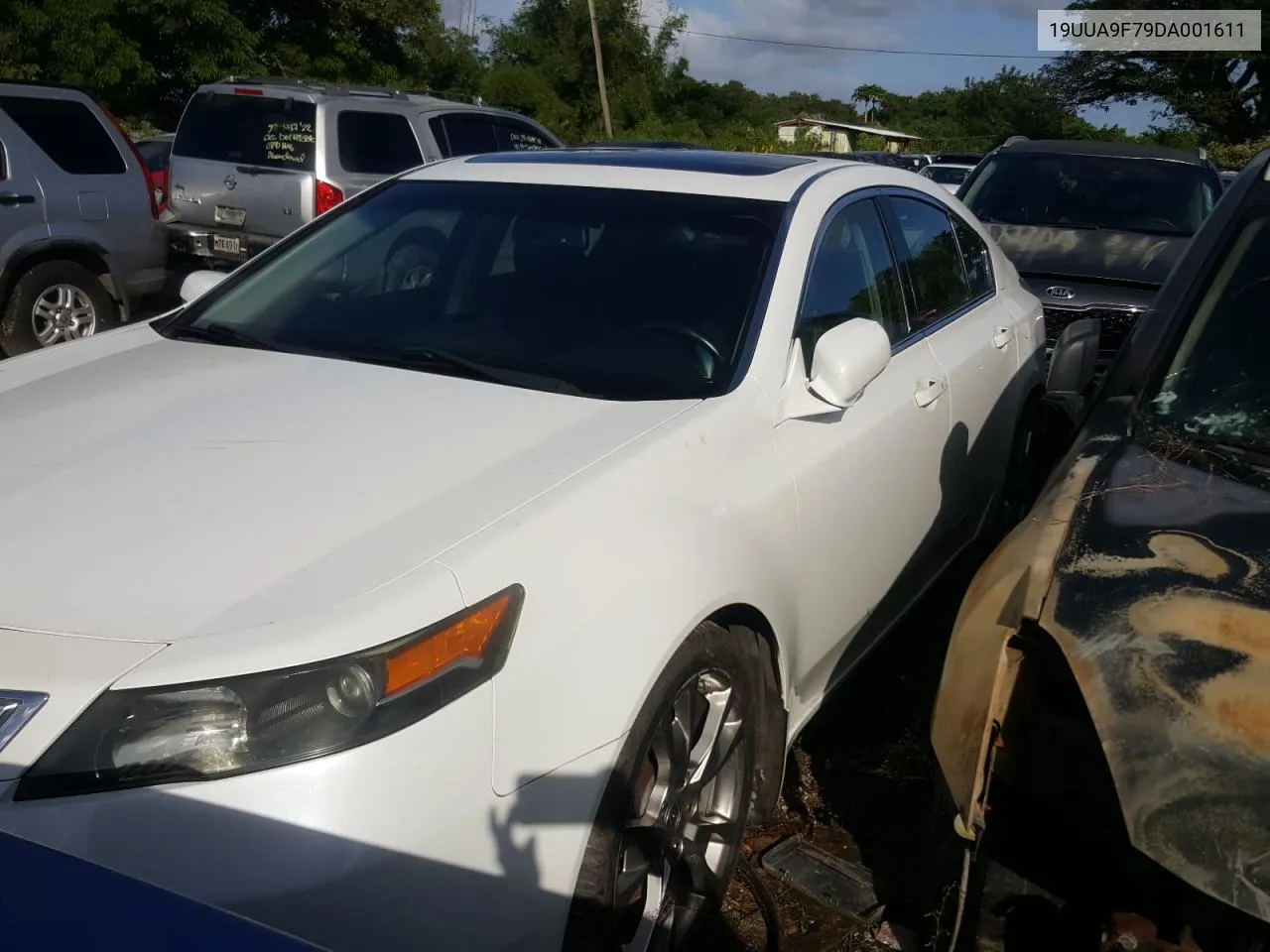 19UUA9F79DA001611 2013 Acura Tl Advance