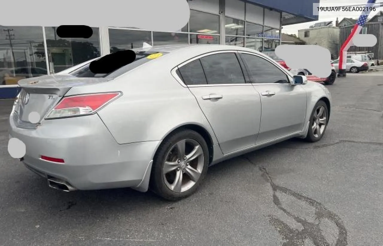 19UUA9F56EA002196 2014 Acura Tl Tech