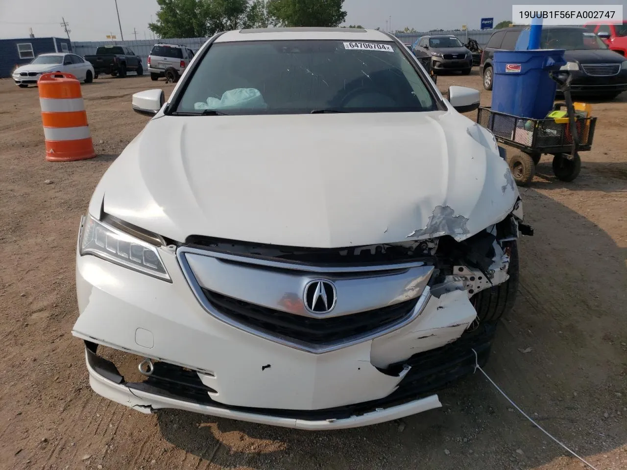 19UUB1F56FA002747 2015 Acura Tlx Tech