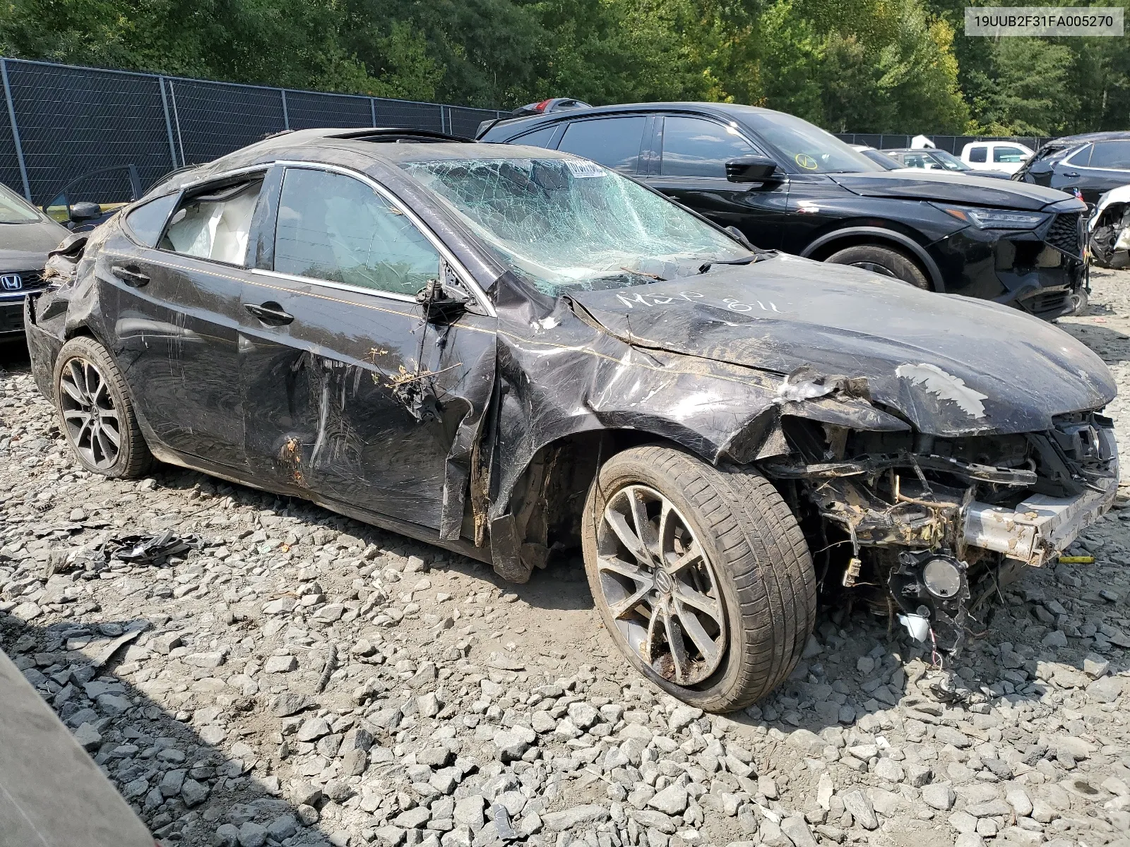 19UUB2F31FA005270 2015 Acura Tlx