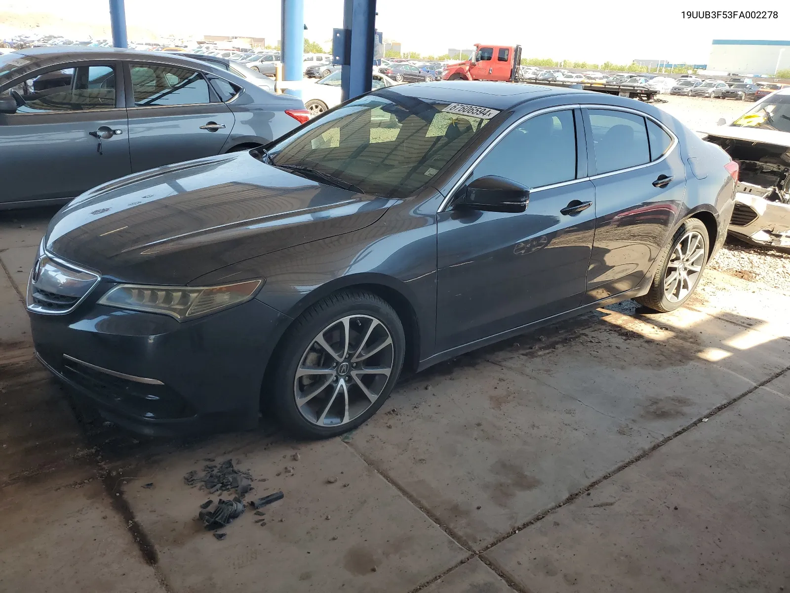 19UUB3F53FA002278 2015 Acura Tlx Tech