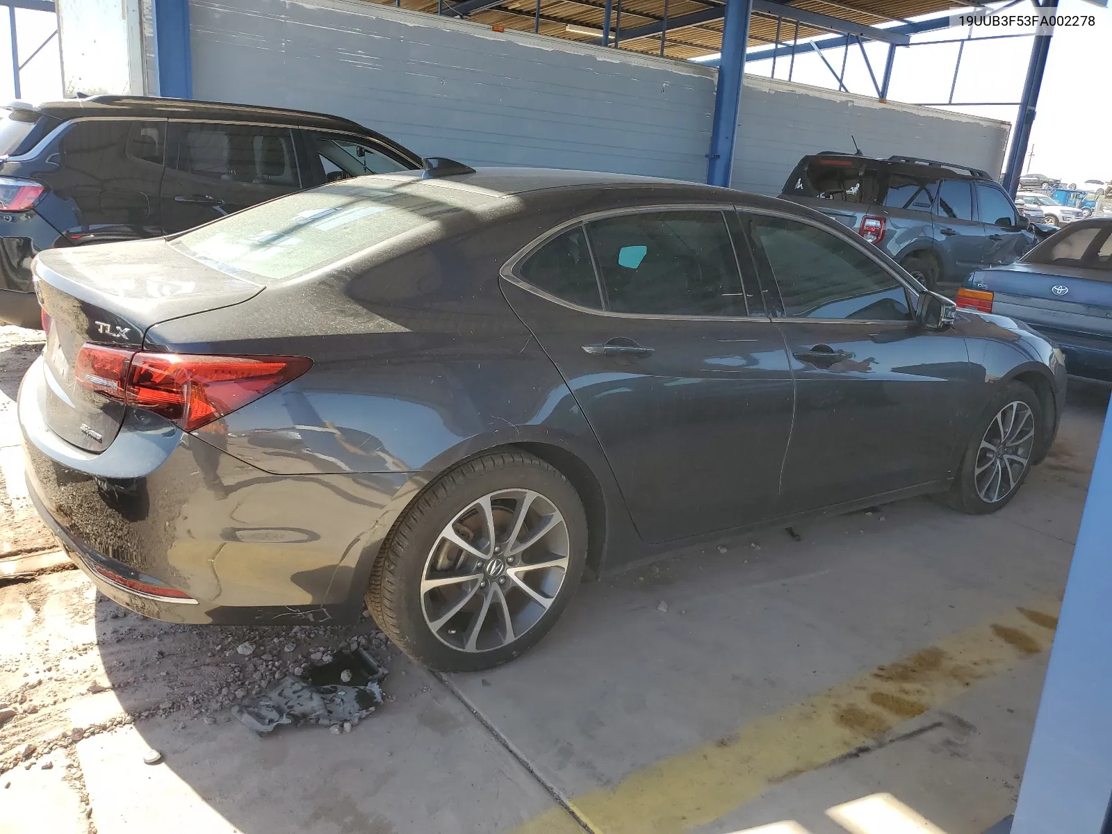 19UUB3F53FA002278 2015 Acura Tlx Tech