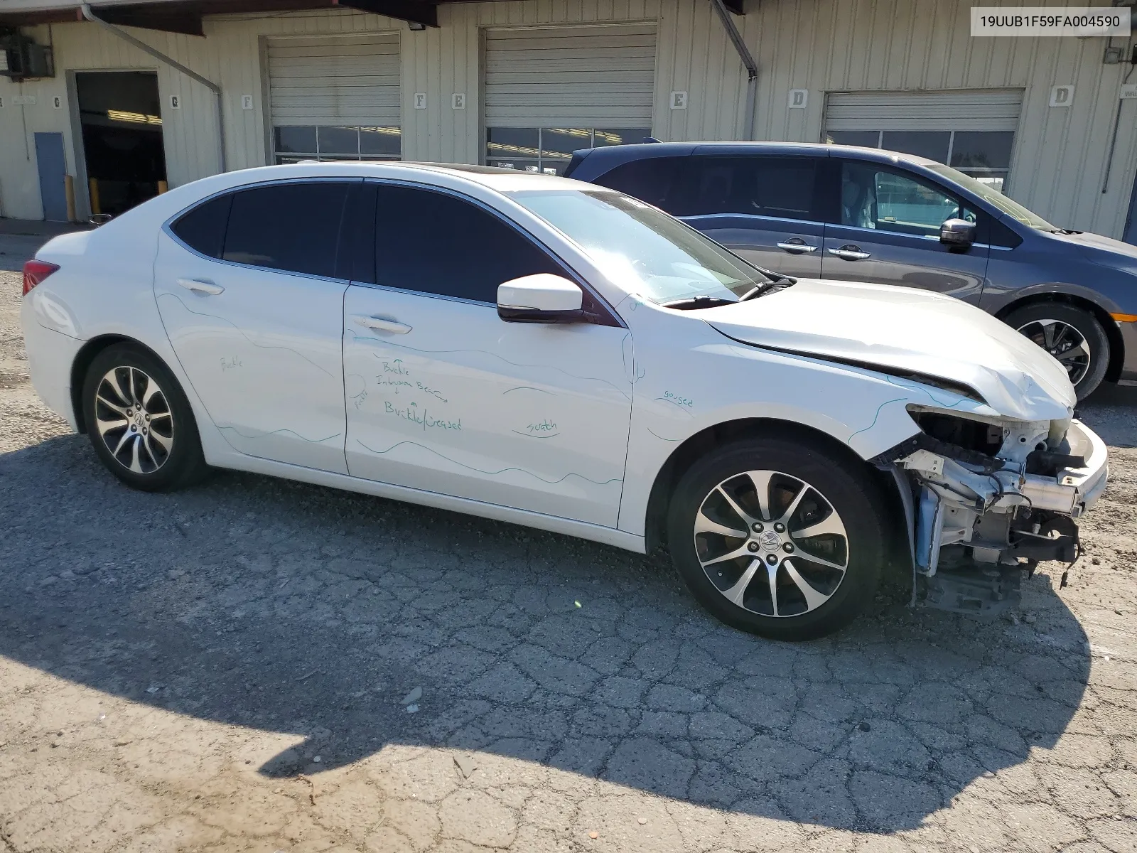 19UUB1F59FA004590 2015 Acura Tlx Tech