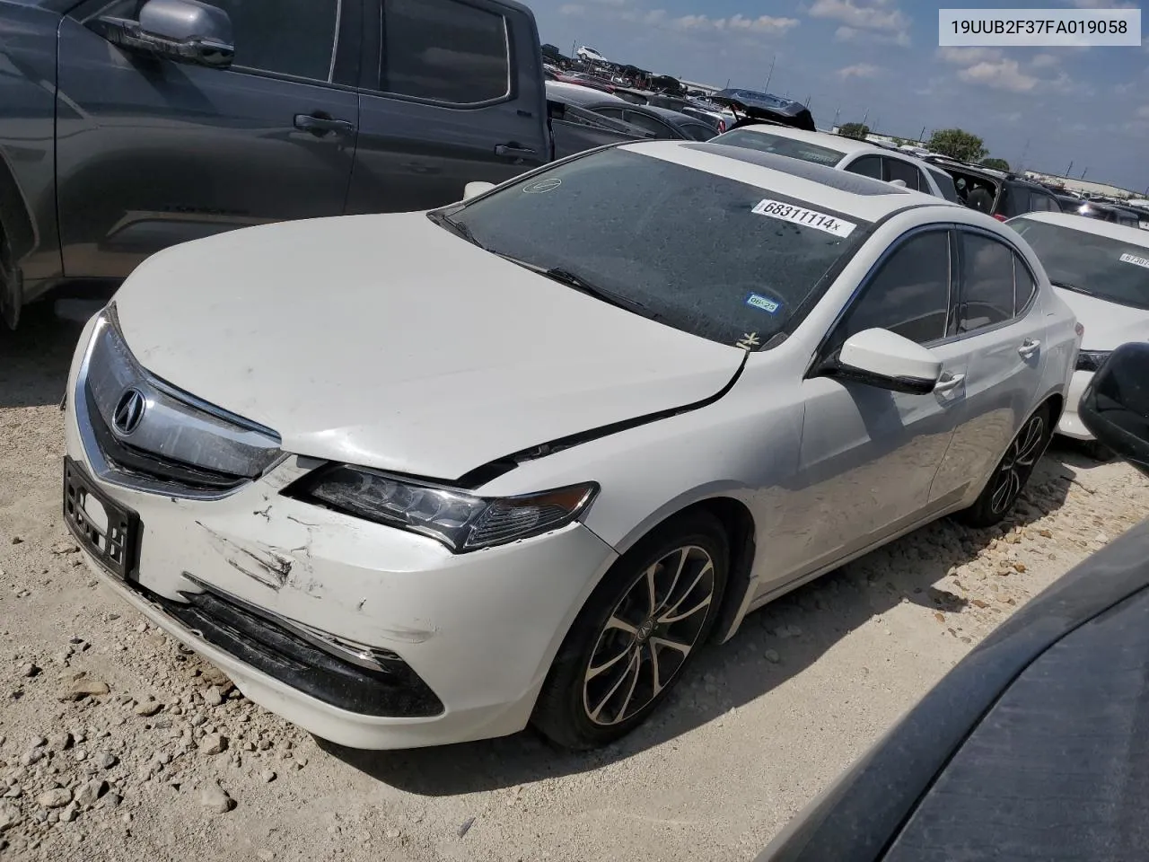 19UUB2F37FA019058 2015 Acura Tlx