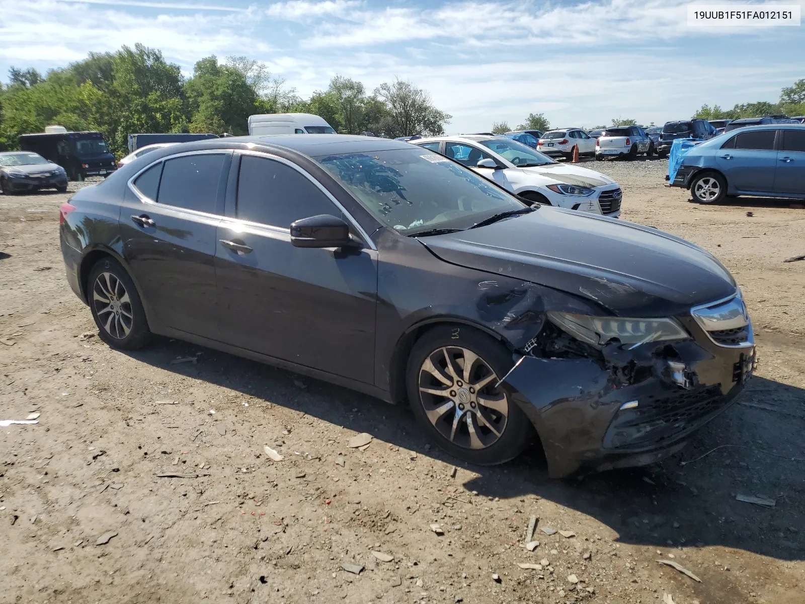 19UUB1F51FA012151 2015 Acura Tlx Tech