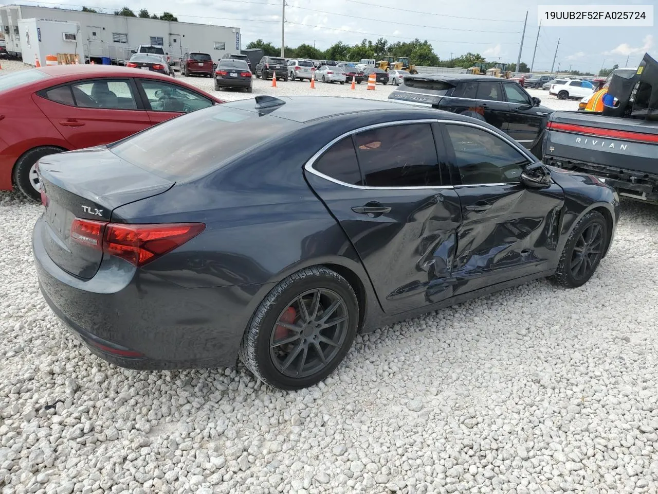 19UUB2F52FA025724 2015 Acura Tlx Tech