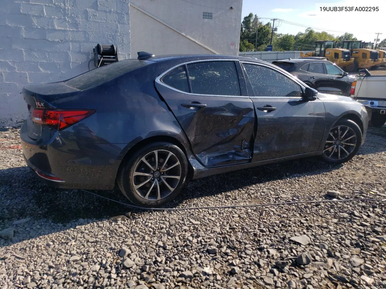 19UUB3F53FA002295 2015 Acura Tlx Tech