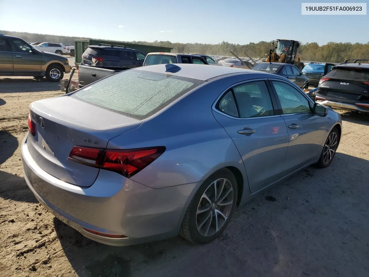 19UUB2F51FA006923 2015 Acura Tlx Tech