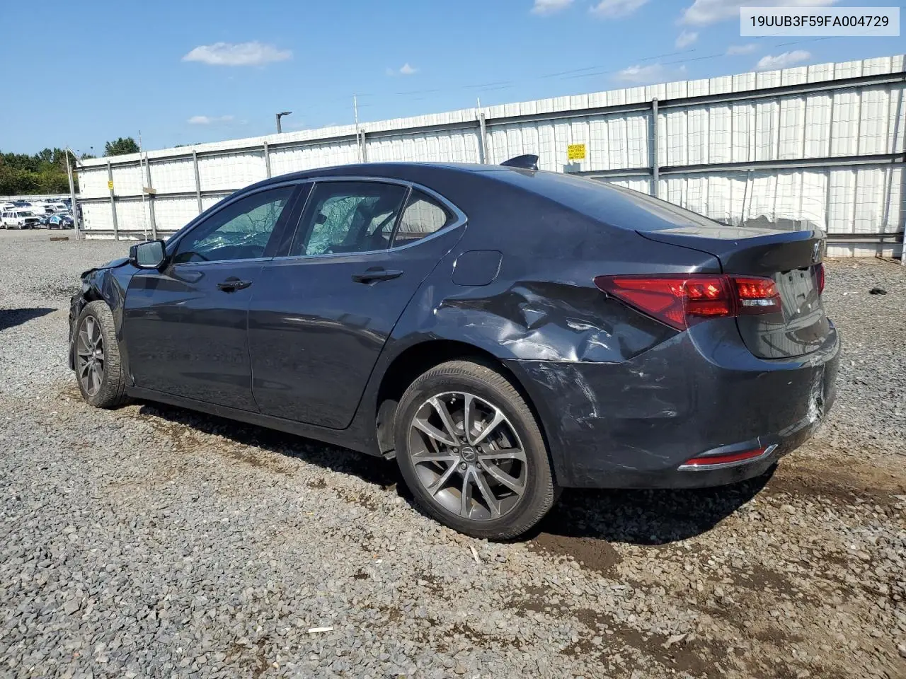19UUB3F59FA004729 2015 Acura Tlx Tech
