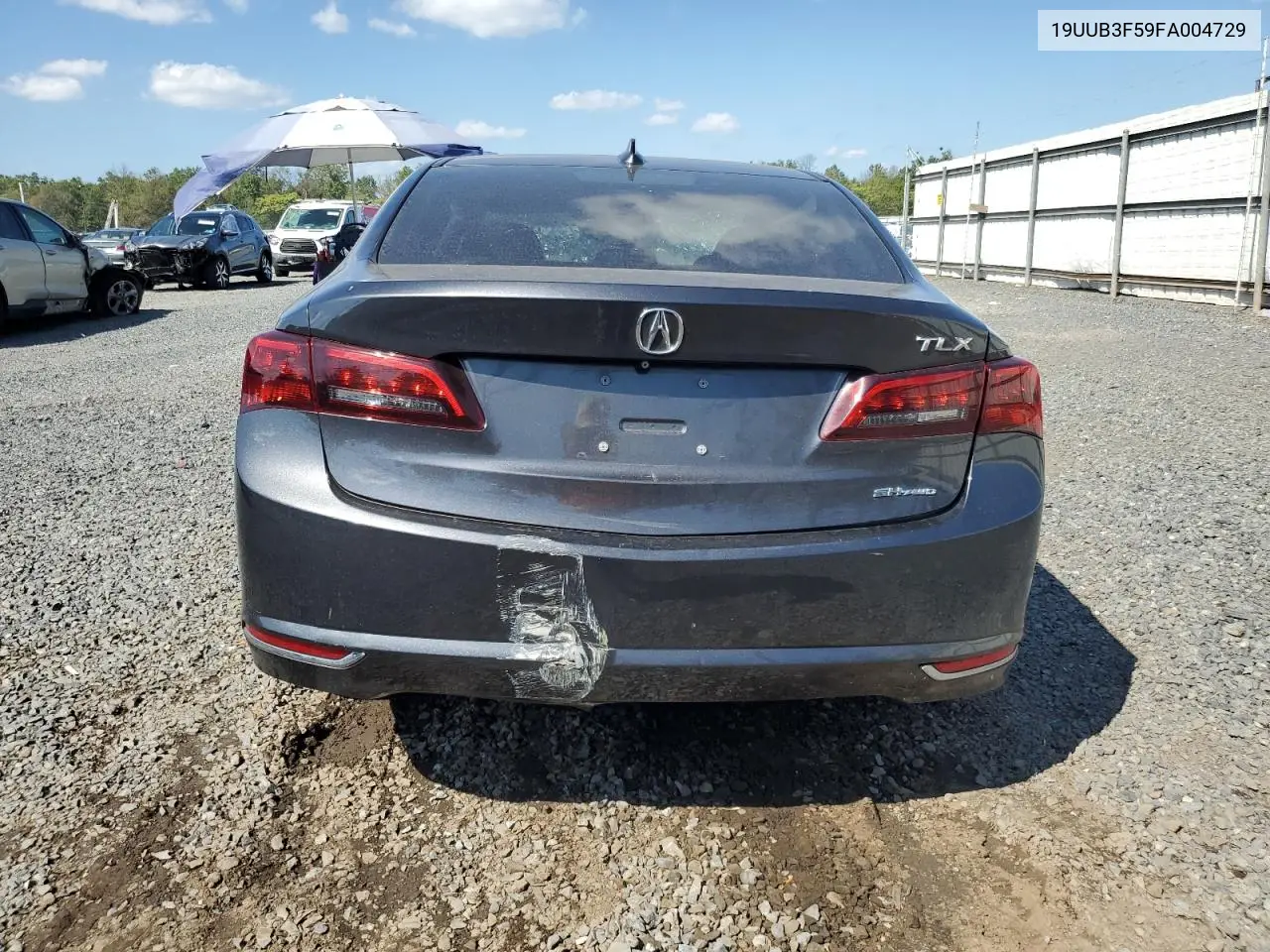 19UUB3F59FA004729 2015 Acura Tlx Tech