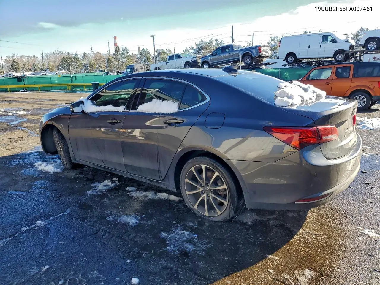 19UUB2F55FA007461 2015 Acura Tlx Tech