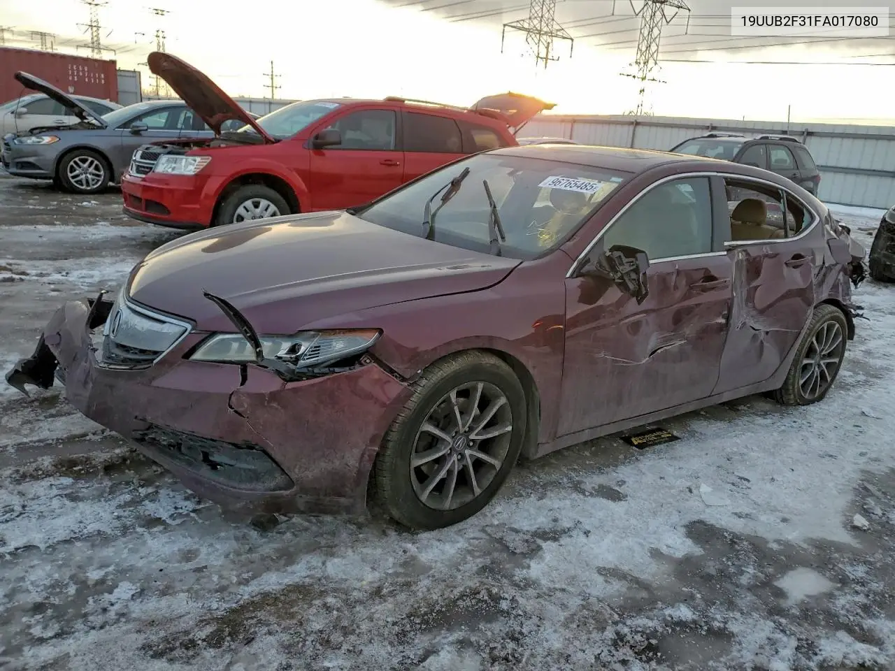 19UUB2F31FA017080 2015 Acura Tlx