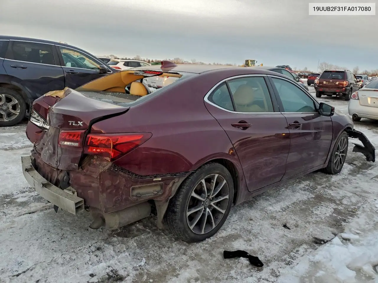 19UUB2F31FA017080 2015 Acura Tlx
