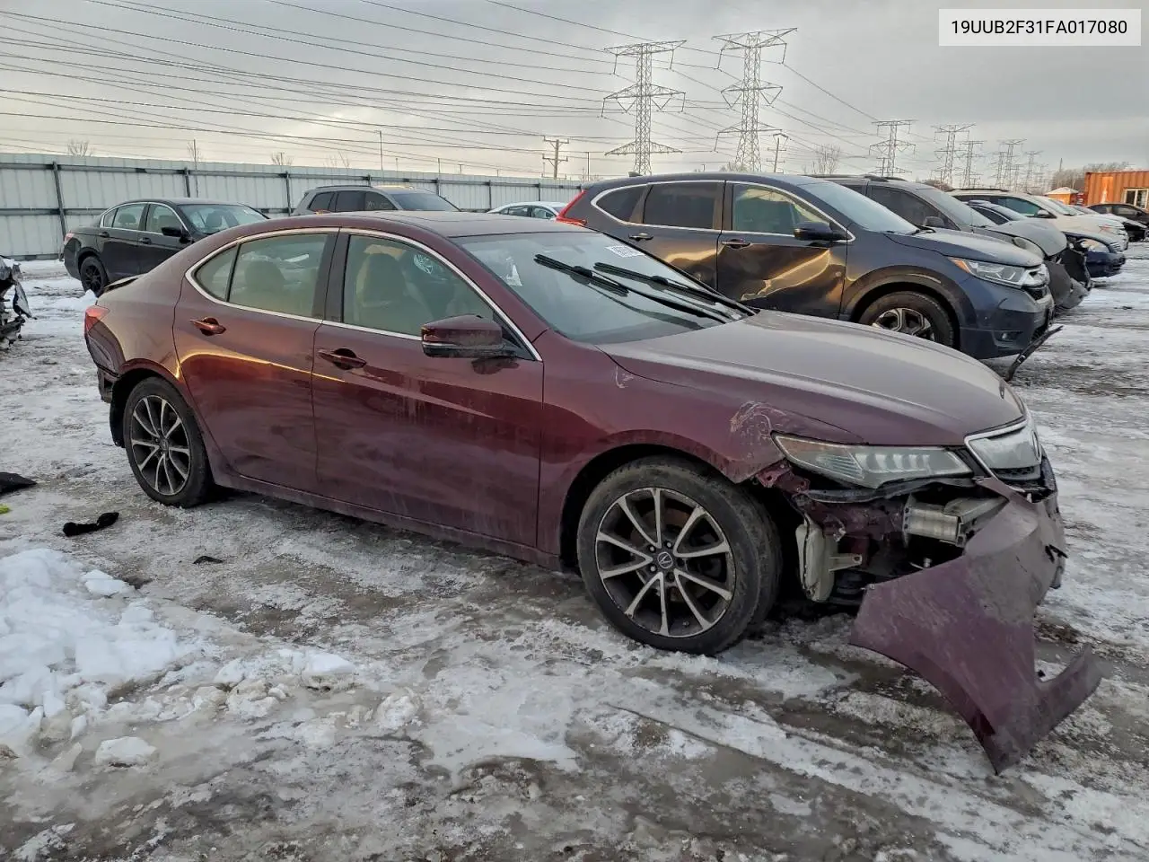 19UUB2F31FA017080 2015 Acura Tlx