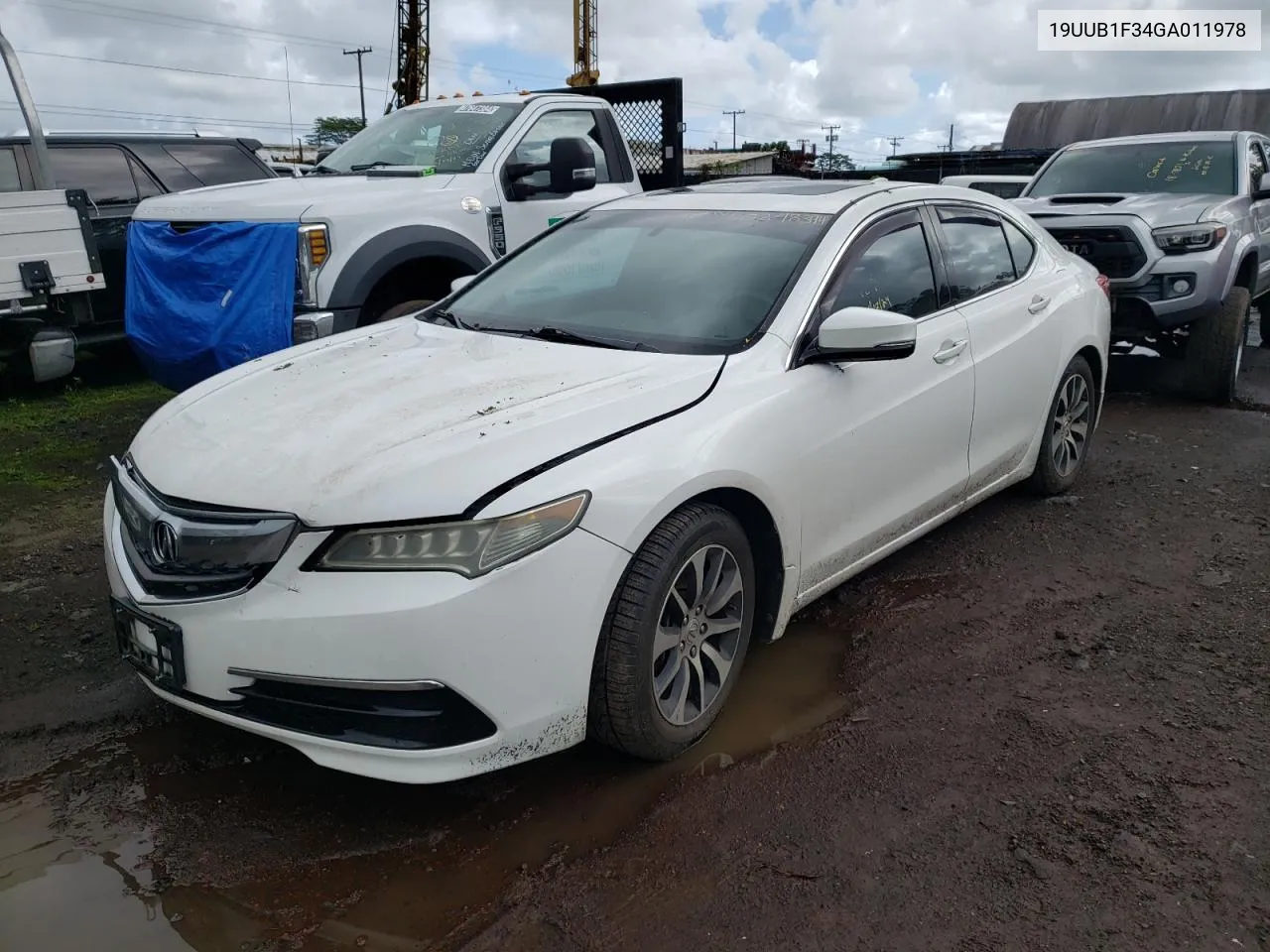 19UUB1F34GA011978 2016 Acura Tlx