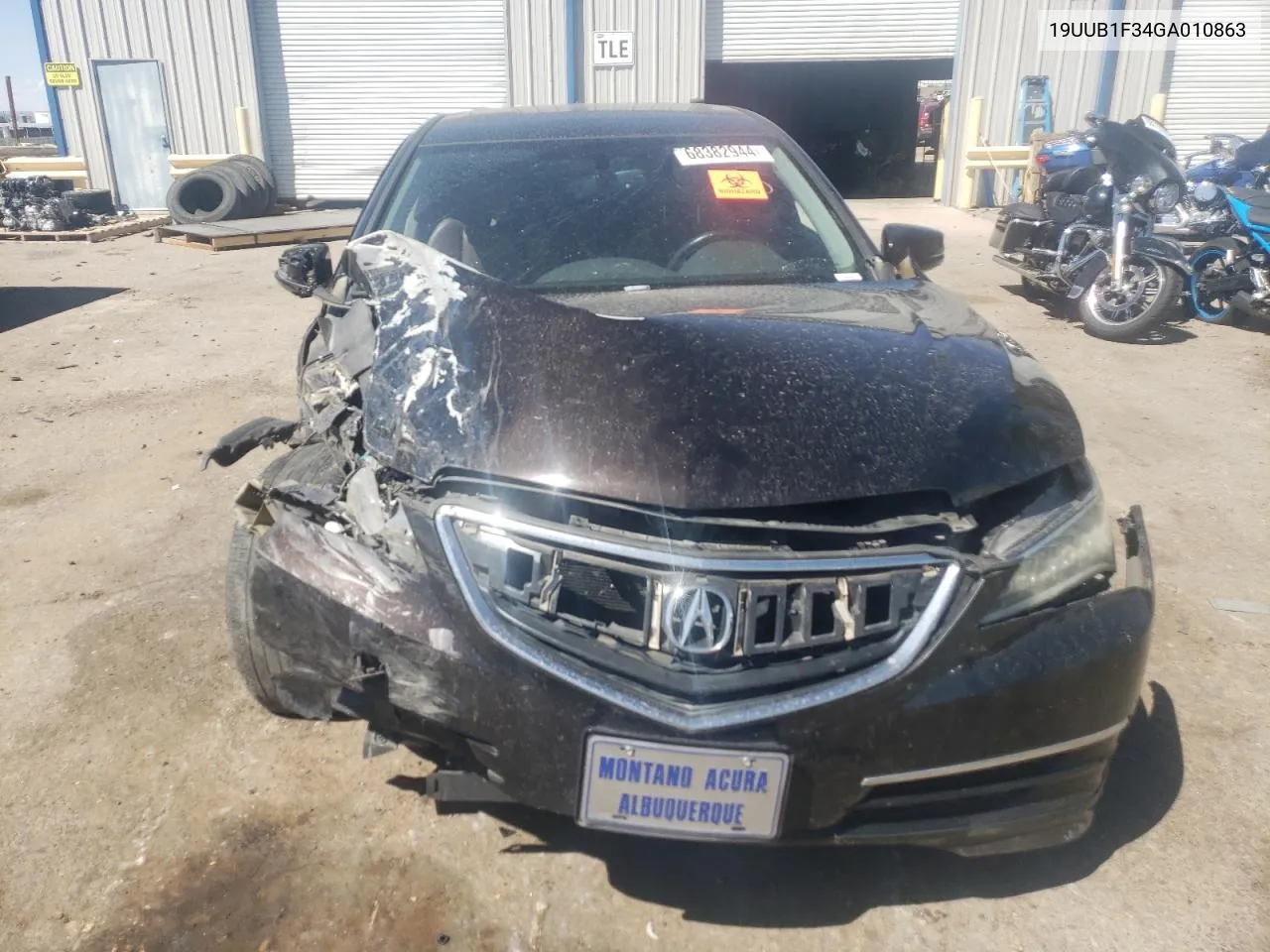 19UUB1F34GA010863 2016 Acura Tlx