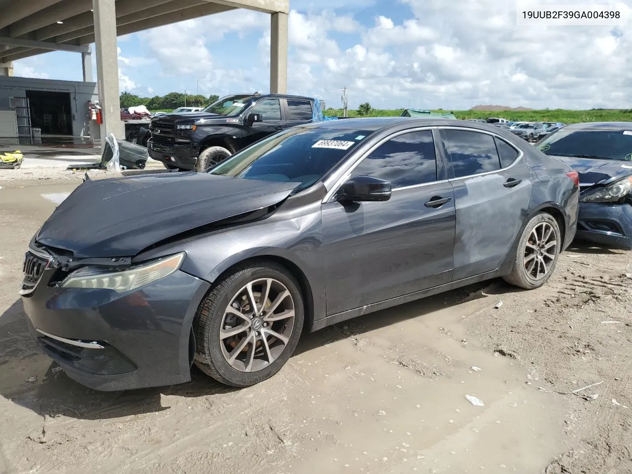 19UUB2F39GA004398 2016 Acura Tlx