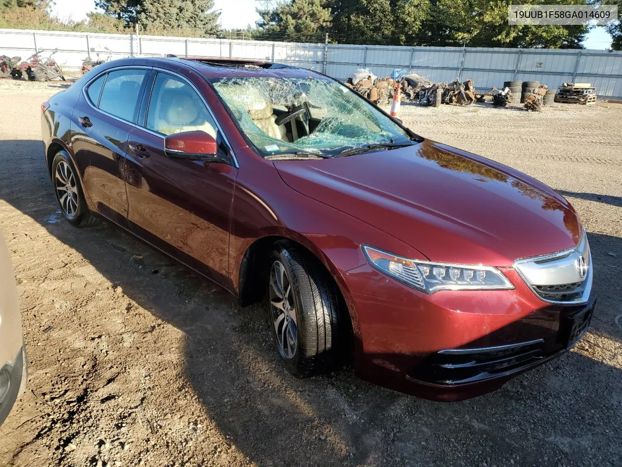 19UUB1F58GA014609 2016 Acura Tlx Tech