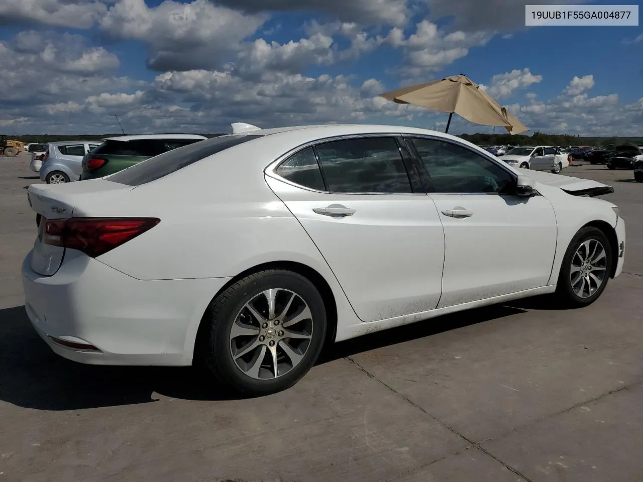 19UUB1F55GA004877 2016 Acura Tlx Tech