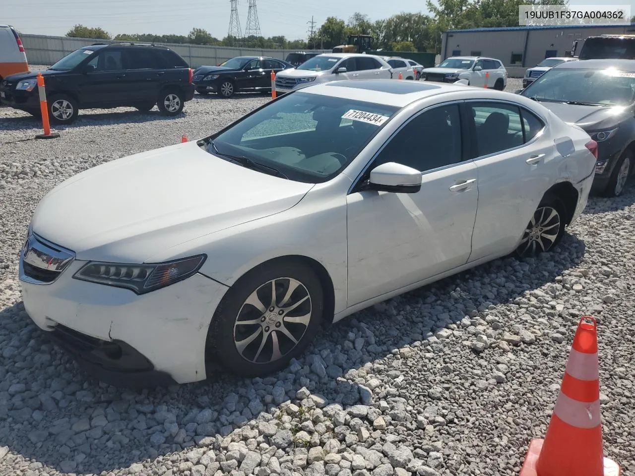 19UUB1F37GA004362 2016 Acura Tlx