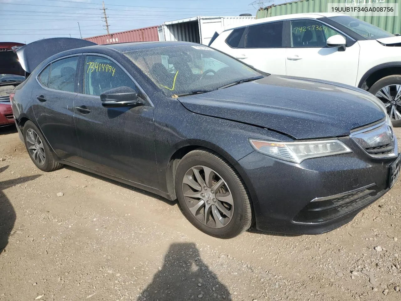 19UUB1F34GA008756 2016 Acura Tlx