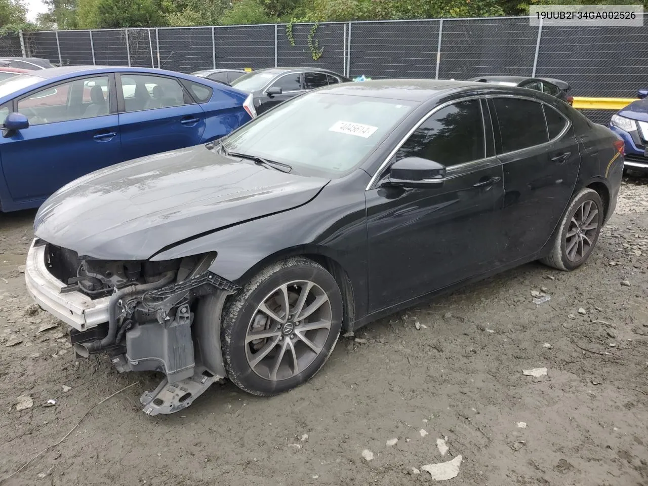 19UUB2F34GA002526 2016 Acura Tlx